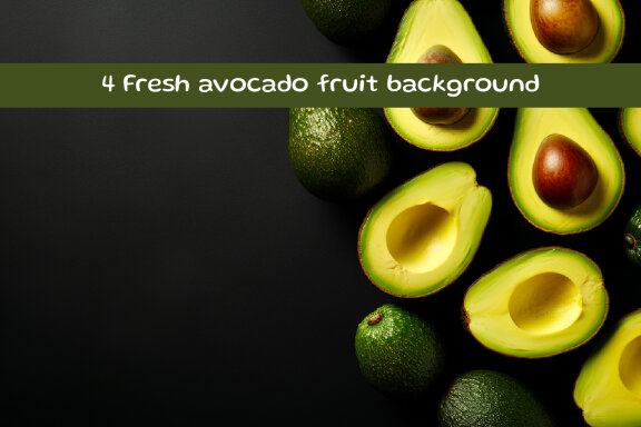 Fresh avocado fruit background
