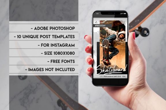 10 instagram story set