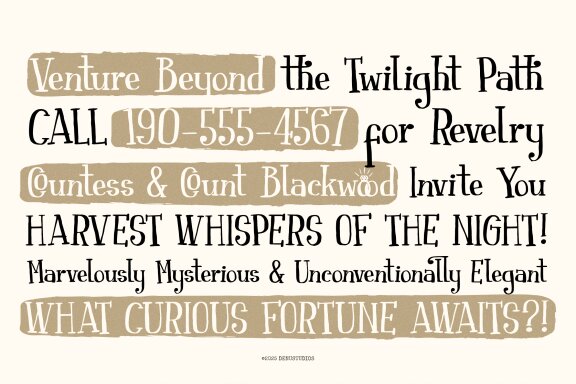 Yoon Path | Quirky Handwritten