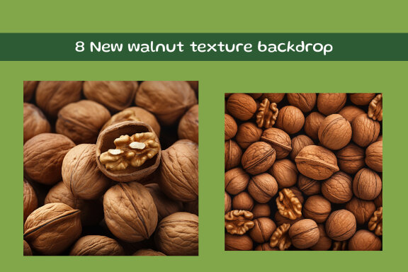 New walnut texture backdrop