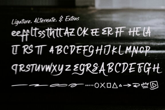 Grand Morisey | Brush Handwritten Font