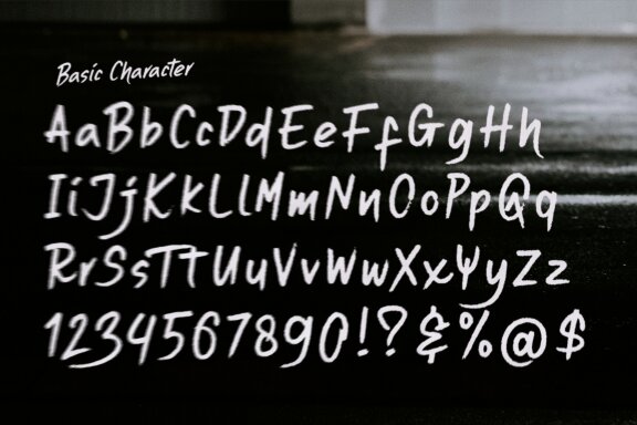 Grand Morisey | Brush Handwritten Font
