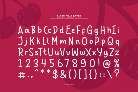 Cherry Sugar | Handwritten Font