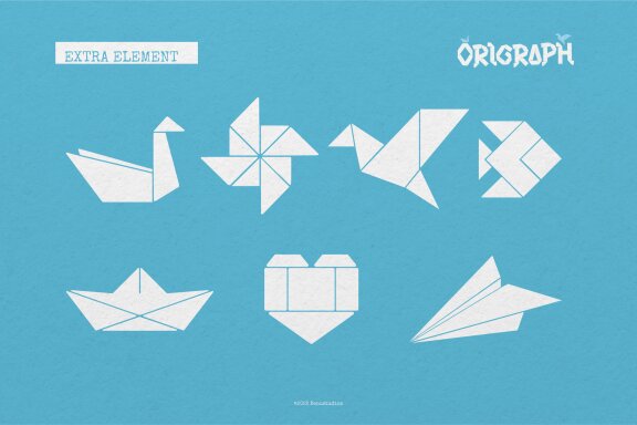 Origraph | Origami Font