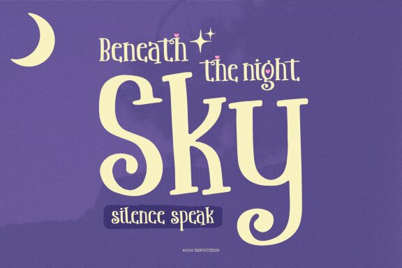 Phantom Glowing | Quirky Handwritten