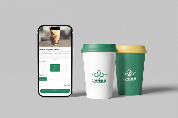 Branding Coffee Packaging Mockup