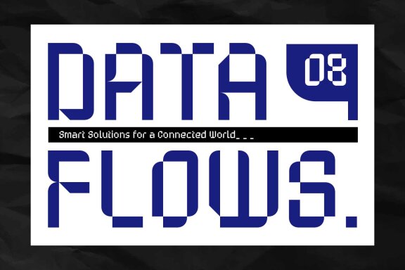 Bytalion - Futuristic Font