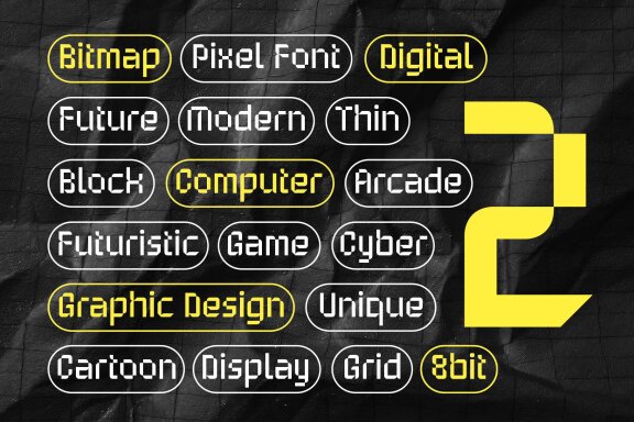Bytalion - Futuristic Font