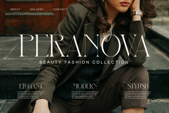 Northen Glitch Modern And Elegant Serif