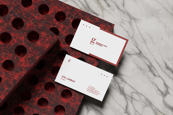 Clean Business Card Mockup