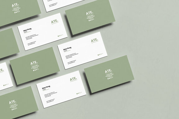 Awesome Business Card Mockup