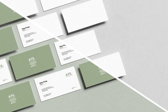 Awesome Business Card Mockup