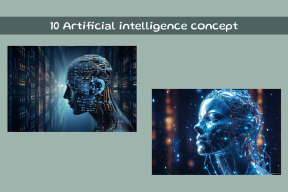 Artificial intelligence concept
