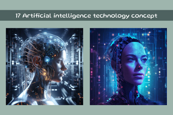 Artificial intelligence technology concept