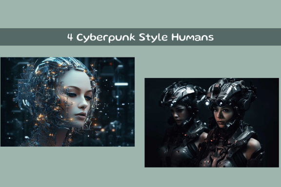 Cyberpunk Style Humans