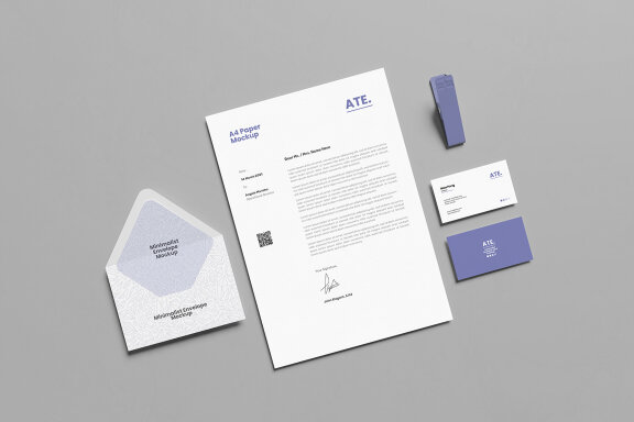 Awesome Stationery Mockup