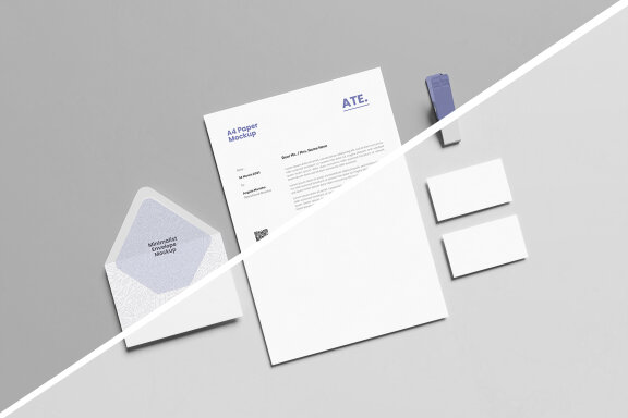 Awesome Stationery Mockup