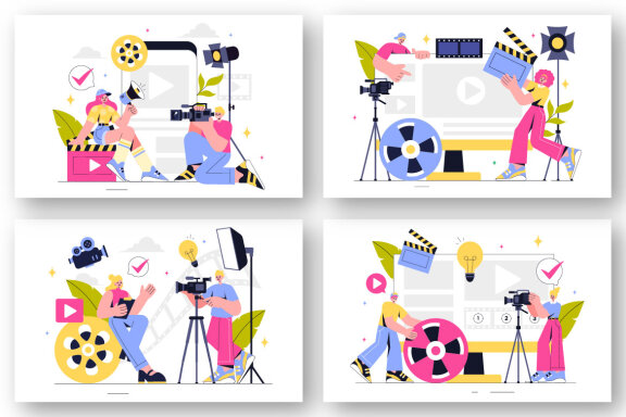 9 Professional Videography Illustration