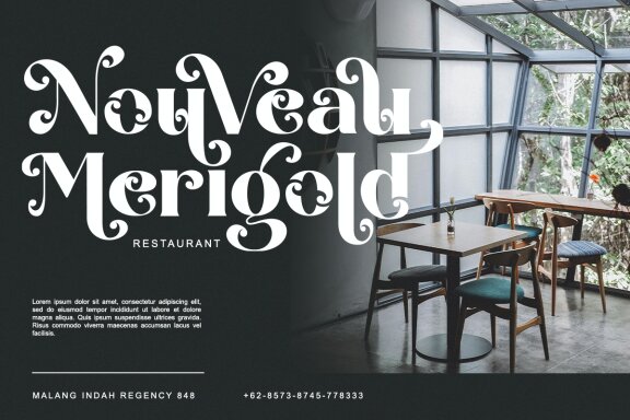 Jalibar - Decorative Font