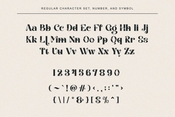 Jalibar - Decorative Font
