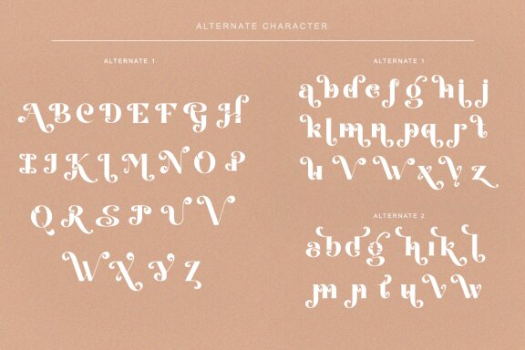 Jalibar - Decorative Font