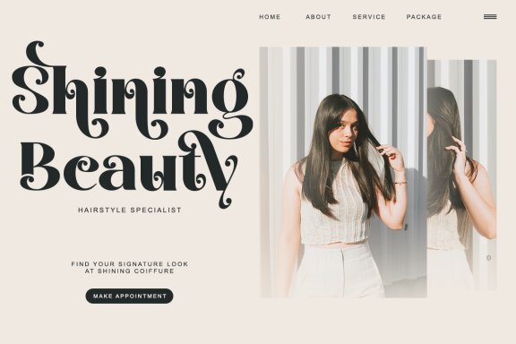 Jalibar - Decorative Font