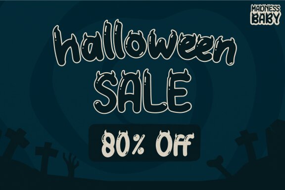 Madness Baby | Evil Cute Font
