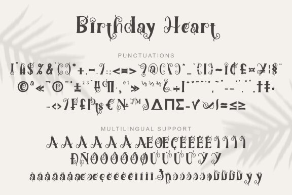 Birthday Heart