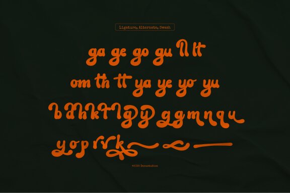 Ainz Seranot | Retro Bold Font
