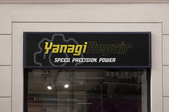 Amang Racing | Bold Racing Font