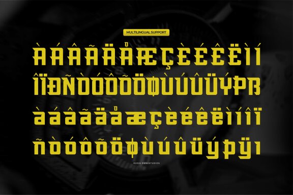 Amang Racing | Bold Racing Font