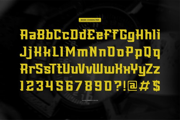 Amang Racing | Bold Racing Font