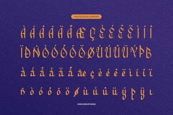 Barqah | Islamic Style Font