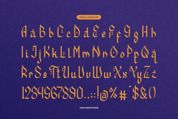Barqah | Islamic Style Font
