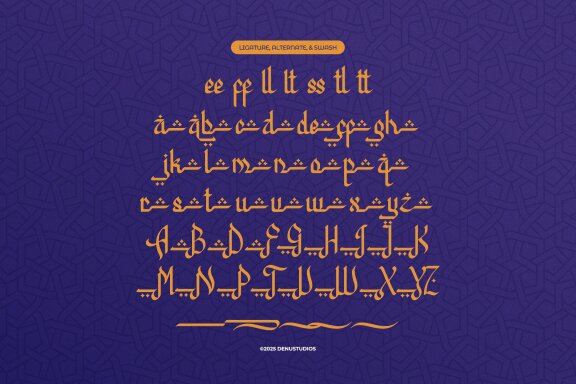 Barqah | Islamic Style Font