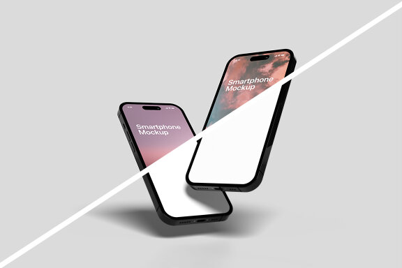 Minimalist Smartphone Mockup