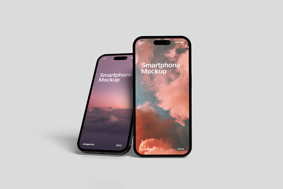 Front View Smartphone Mockup
