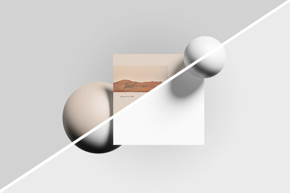 Minimalist Social Media Mockup