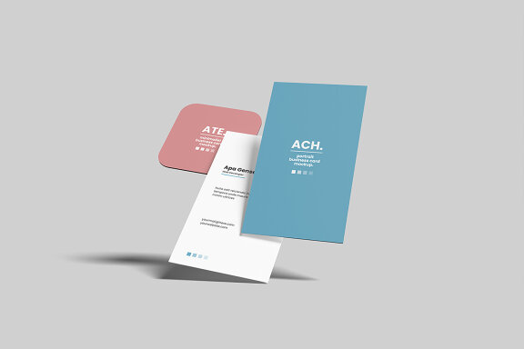 Minimalist Business Card Mockup