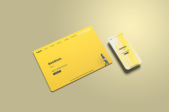 Perspective App UI Design Mockup