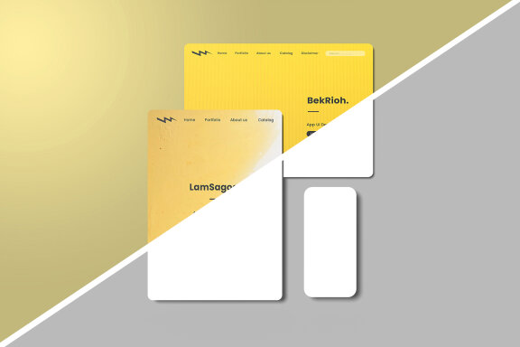 Top View App UI Design Mockup
