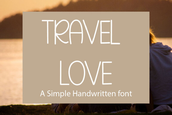 Travel font