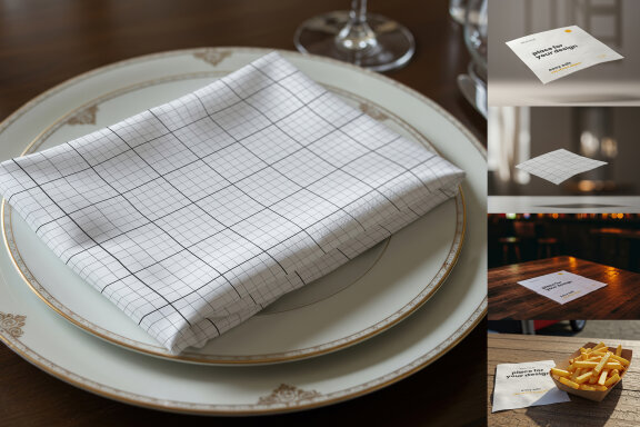Napkin Mockups