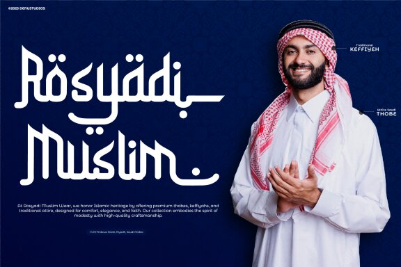 Firqatun Najah | Islamic Style Font