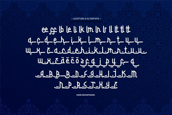 Firqatun Najah | Islamic Style Font