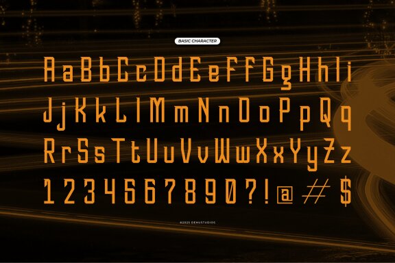 Wossh Power | Condensed Racing Font
