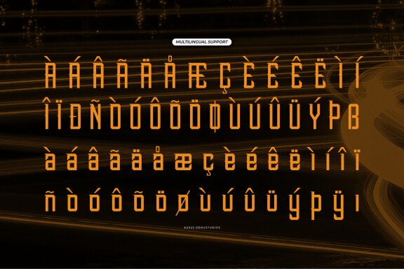 Wossh Power | Condensed Racing Font