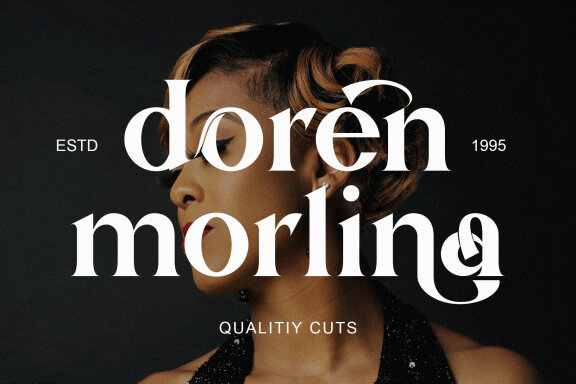 Arina Ligature Serif Typeface