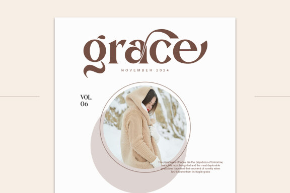 Arina Ligature Serif Typeface
