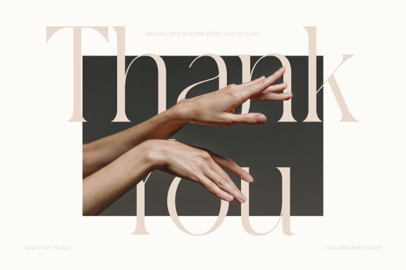 Maldifa New Modern Elegant Serif